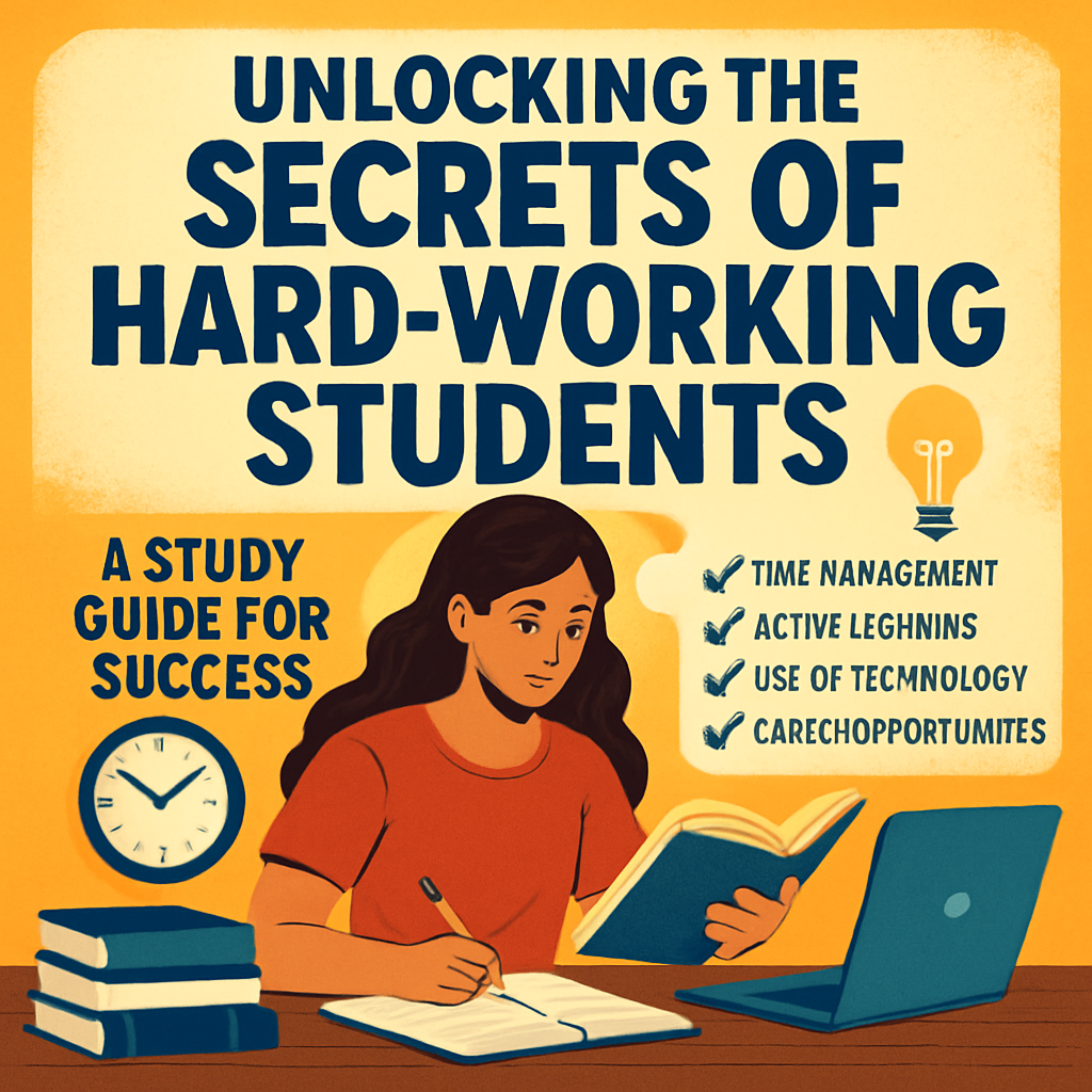 Unlocking The Secrets Of Hard Working Students: A Study Guide For Success
