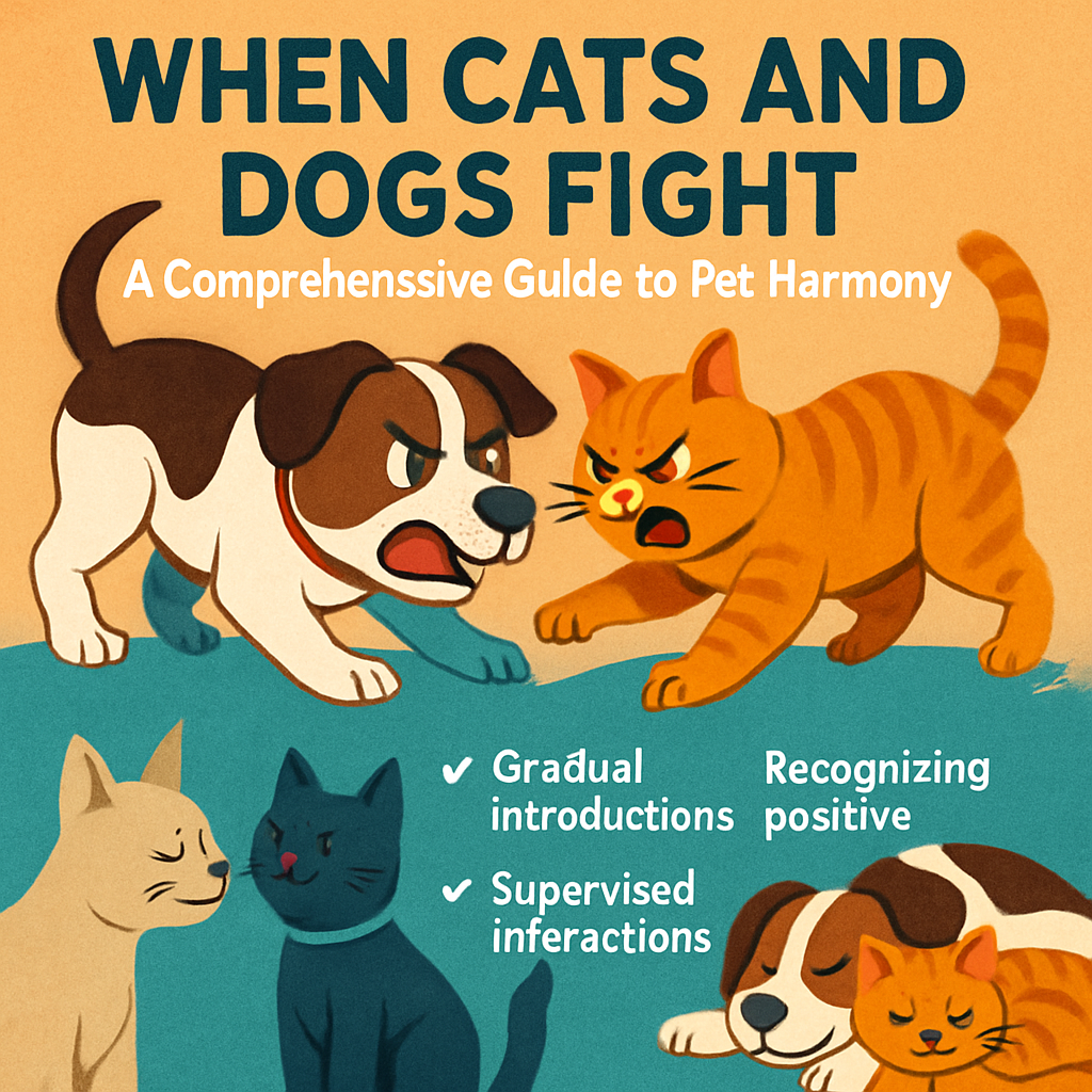 When Cats And Dogs Fight: A Comprehensive Guide To Pet Harmony