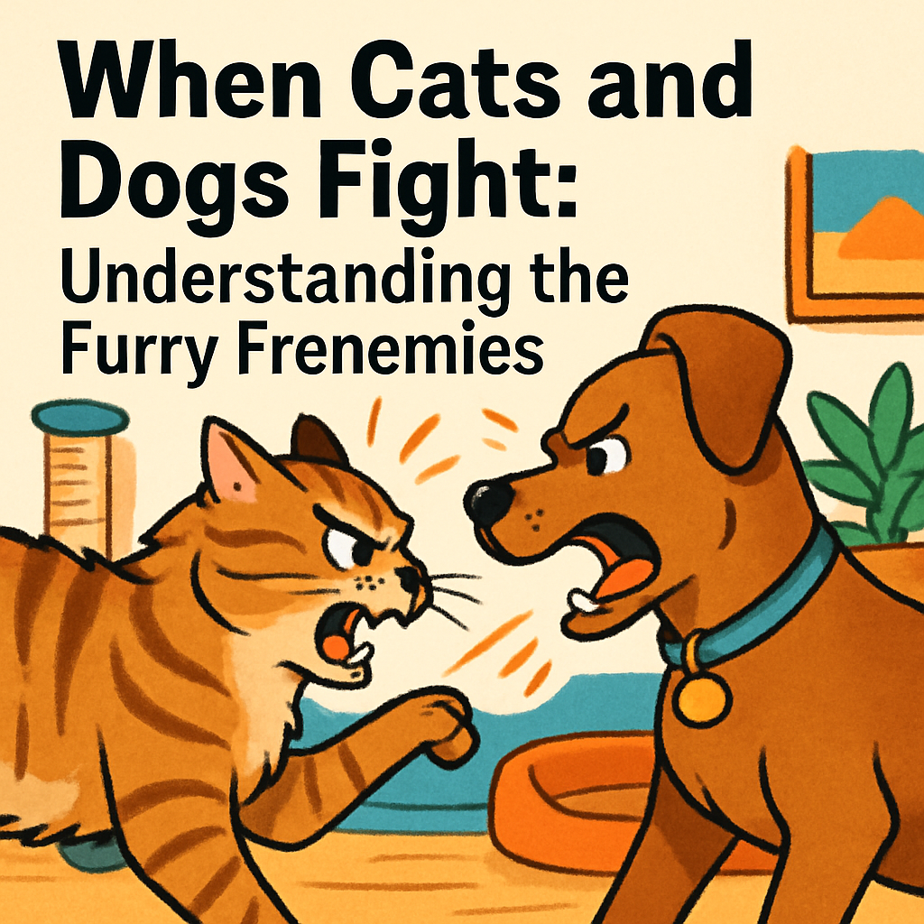When Cats And Dogs Fight: Understanding The Furry Frenemies