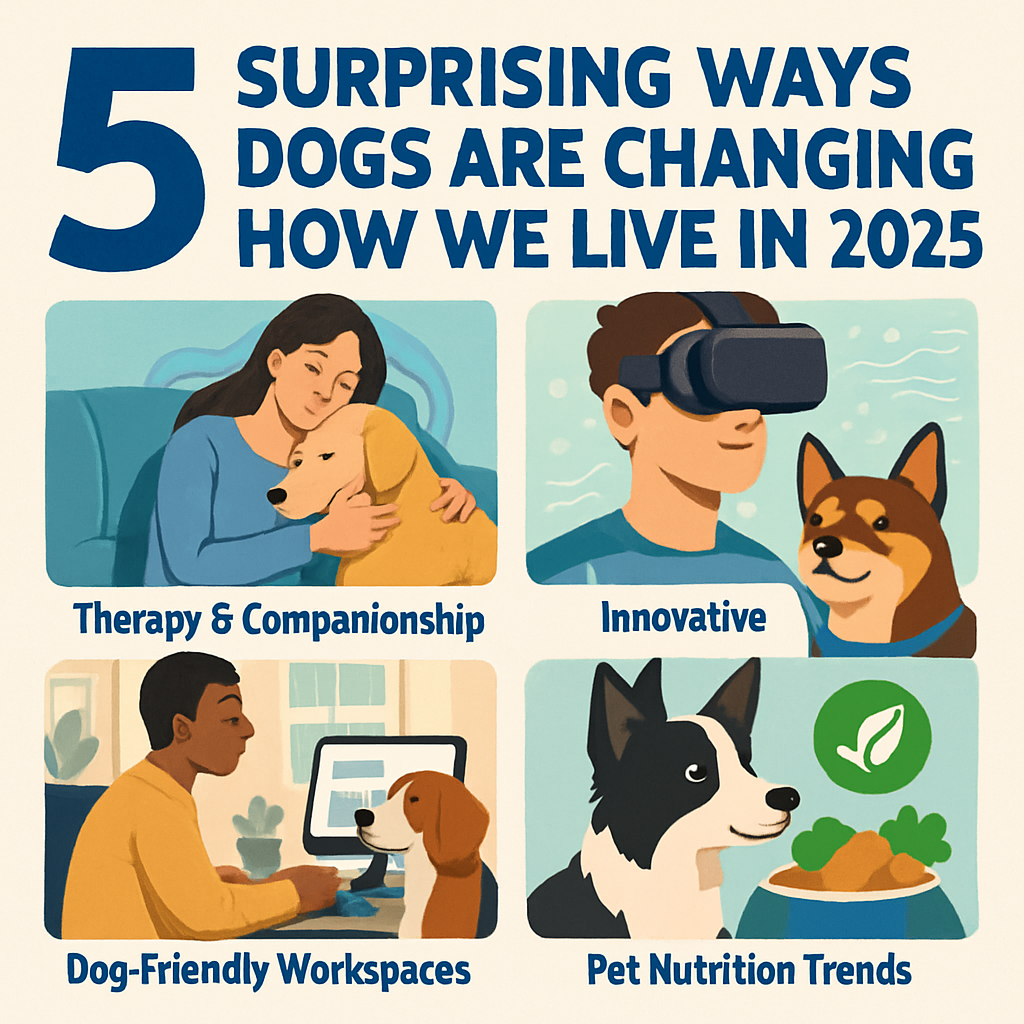 5 Surprising Ways Dogs Are Changing How We Live In 2025