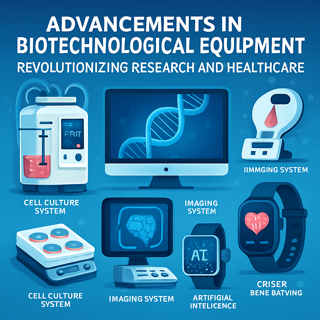 Advancements In Biotechnological Equipment: Revolutionizing Research And Healthcare