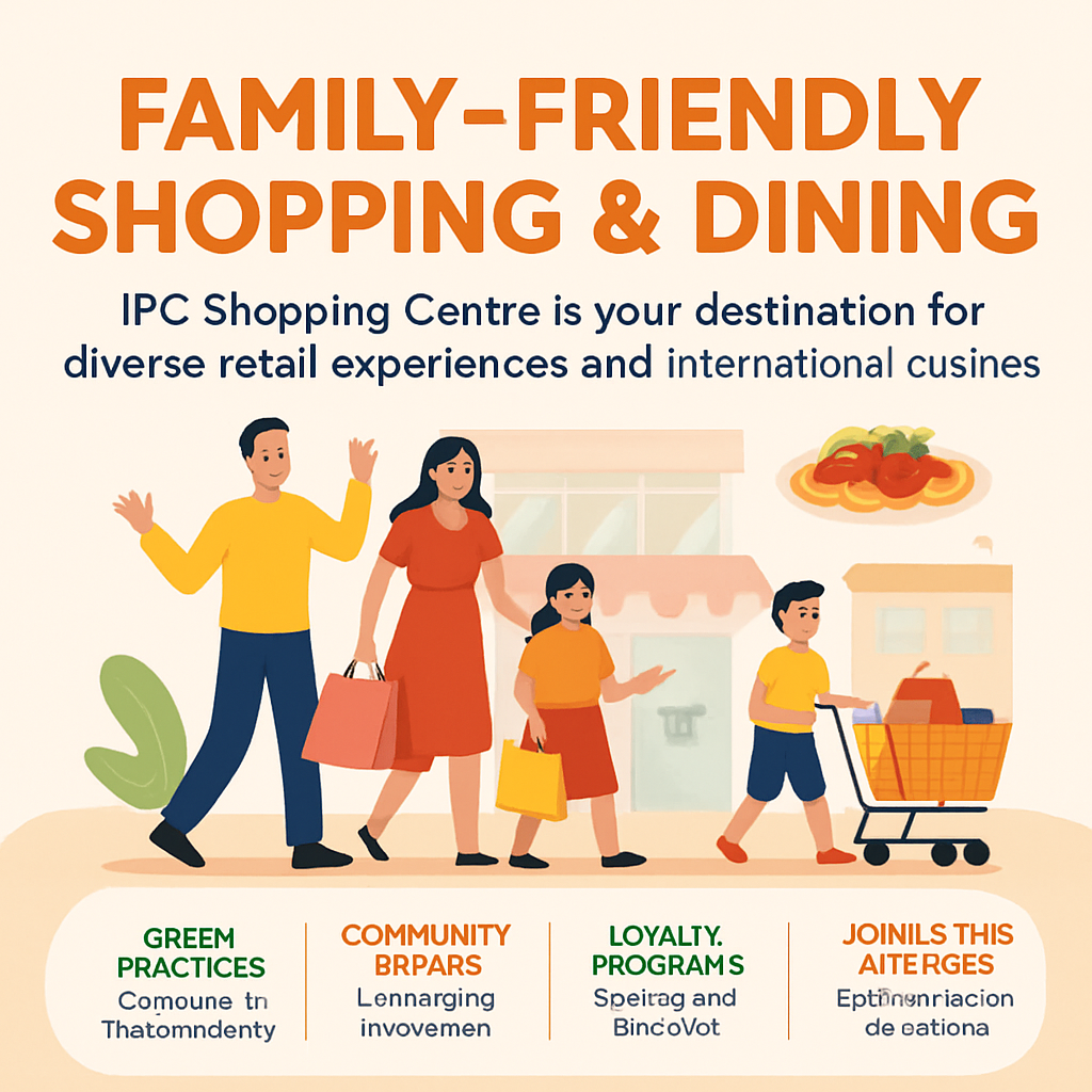 Discover Exciting Family Friendly Shopping And Dining Options At Ipc Shopping Centre!