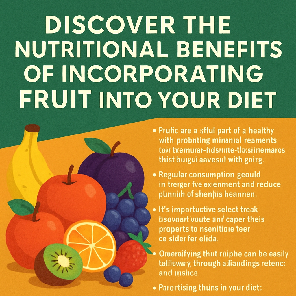Discover The Nutritional Benefits Of Incorporating Fruit Into Your Diet