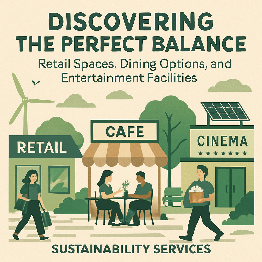 Discovering The Perfect Balance: Retail Spaces, Dining Options, And Entertainment Facilities