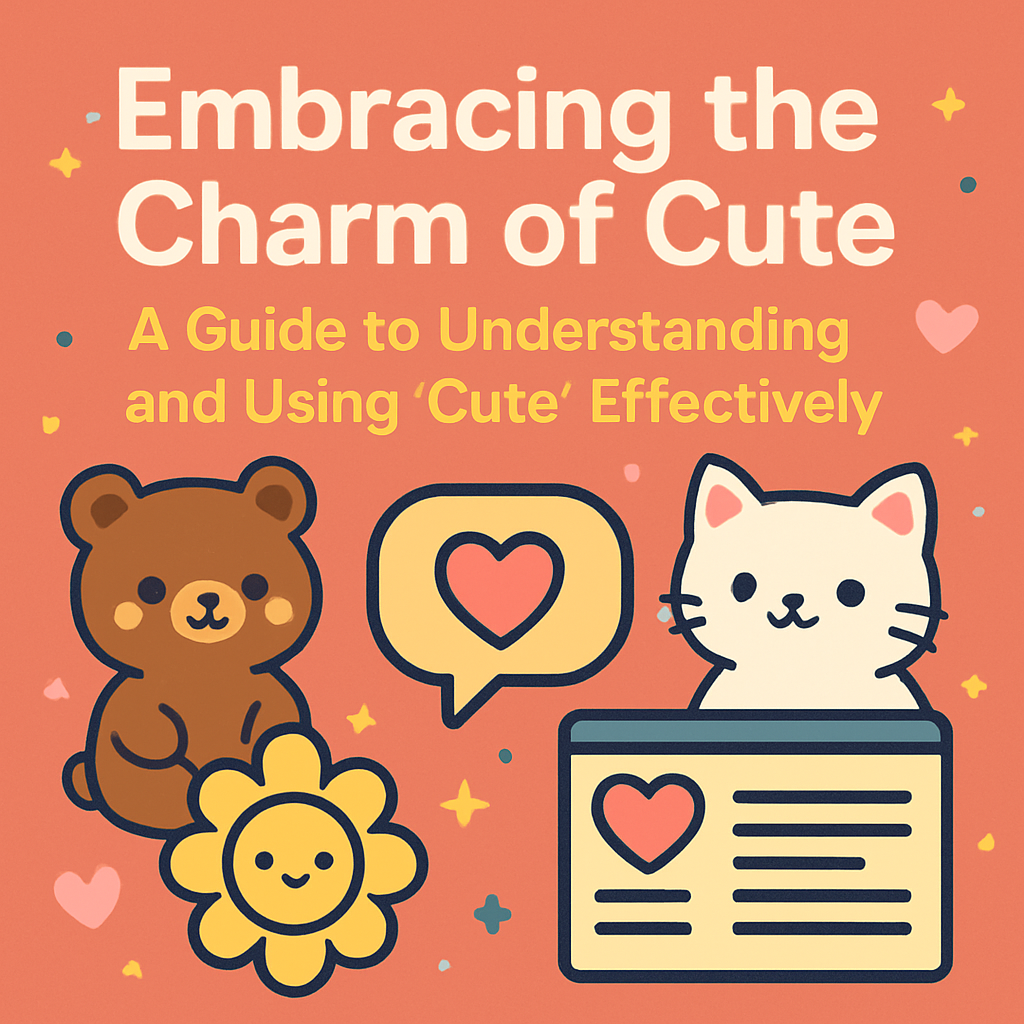 Embracing The Charm Of Cute: A Guide To Understanding And Using “Cute” Effectively