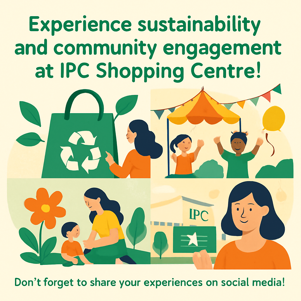 Experience Sustainability And Community Engagement At Ipc Shopping Centre!