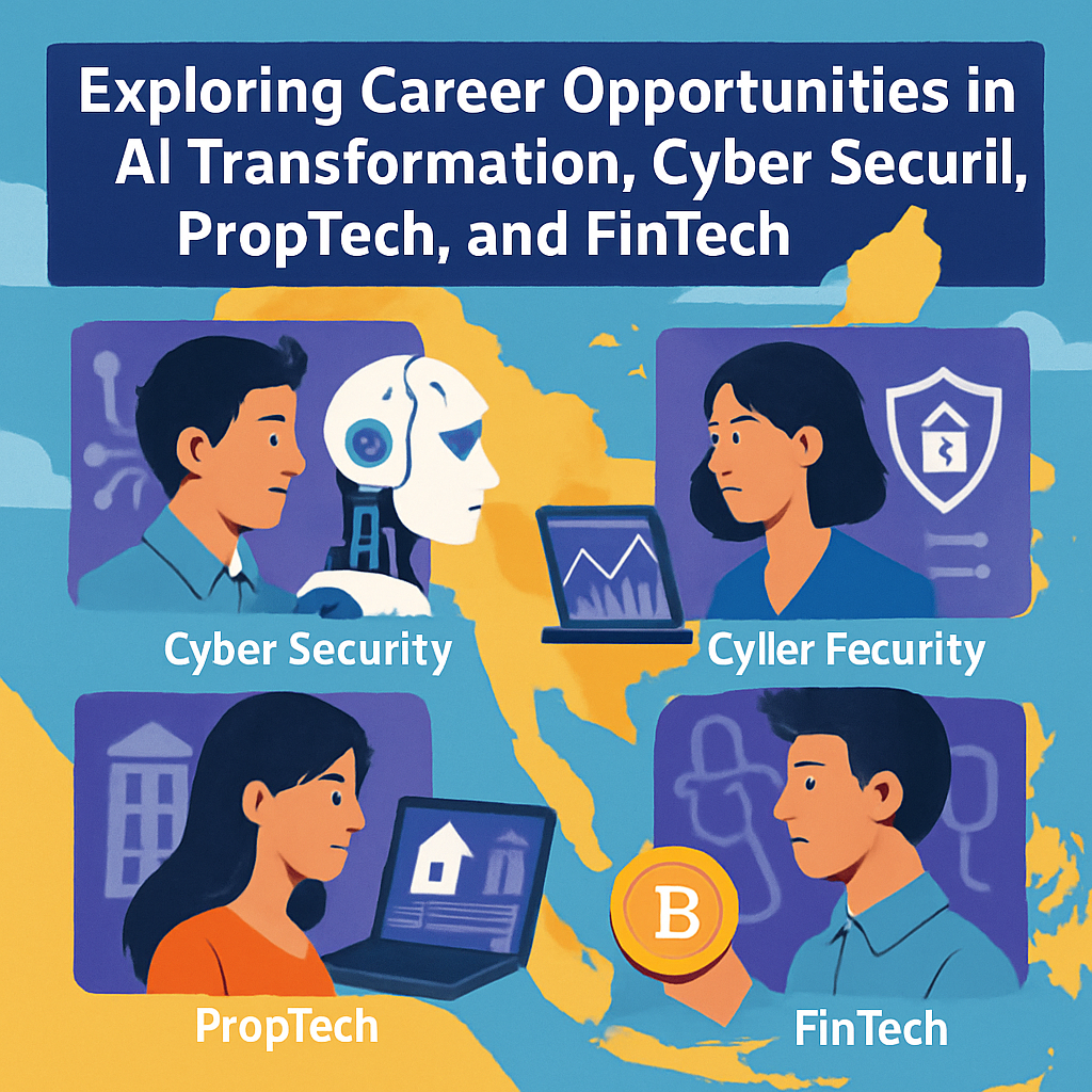 Exploring Career Opportunities In Ai Transformation, Cyber Security, Prop Tech, And Fin Tech In Southeast Asia