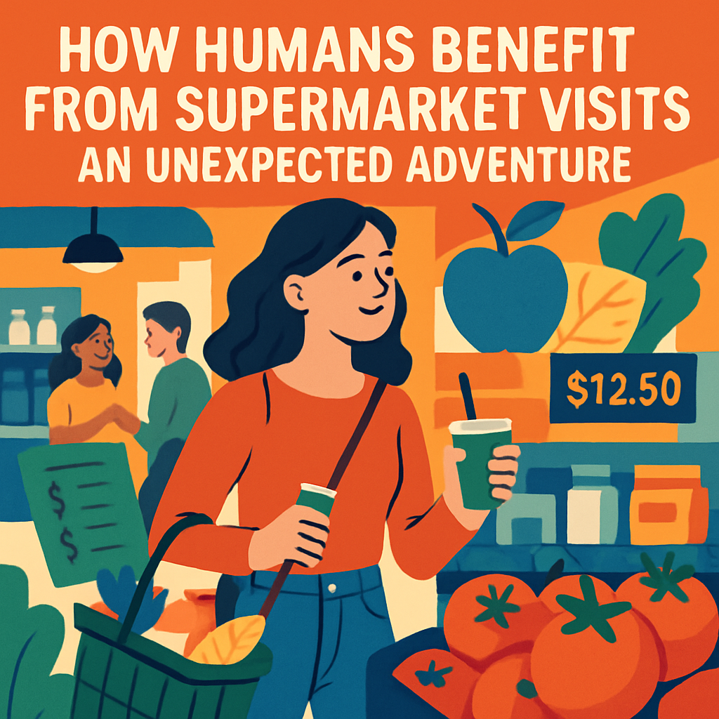 How Humans Benefit From Supermarket Visits: An Unexpected Adventure