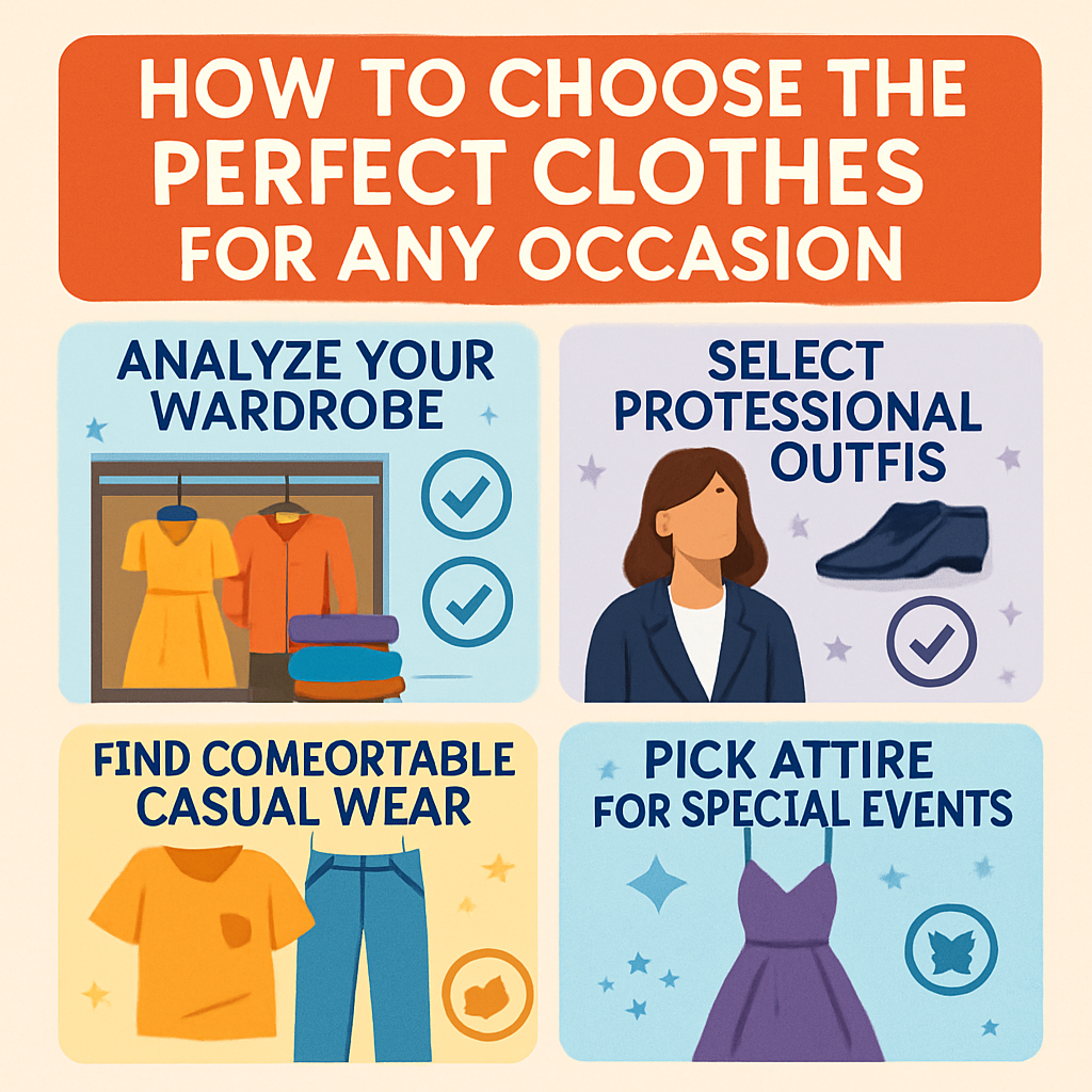 How To Choose The Perfect Clothes For Any Occasion