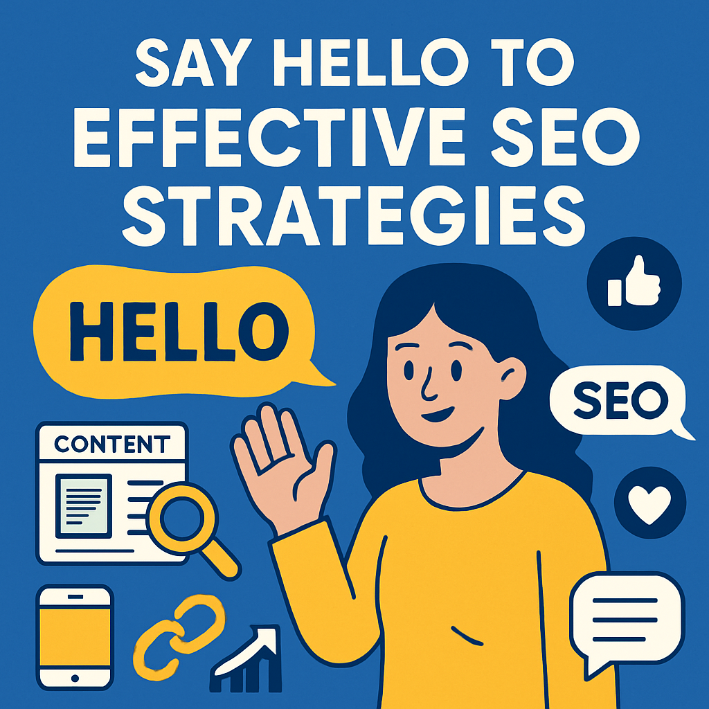 Say Hello To Effective Seo Strategies