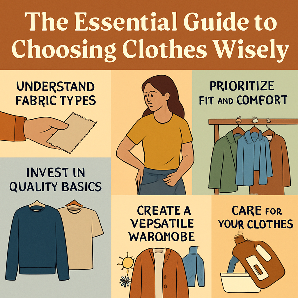 The Essential Guide To Choosing Clothes Wisely