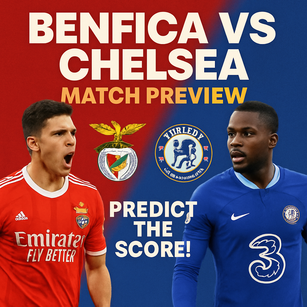 The Ultimate Showdown: Benfica Vs Chelsea   A Clash Of Titans In European Football