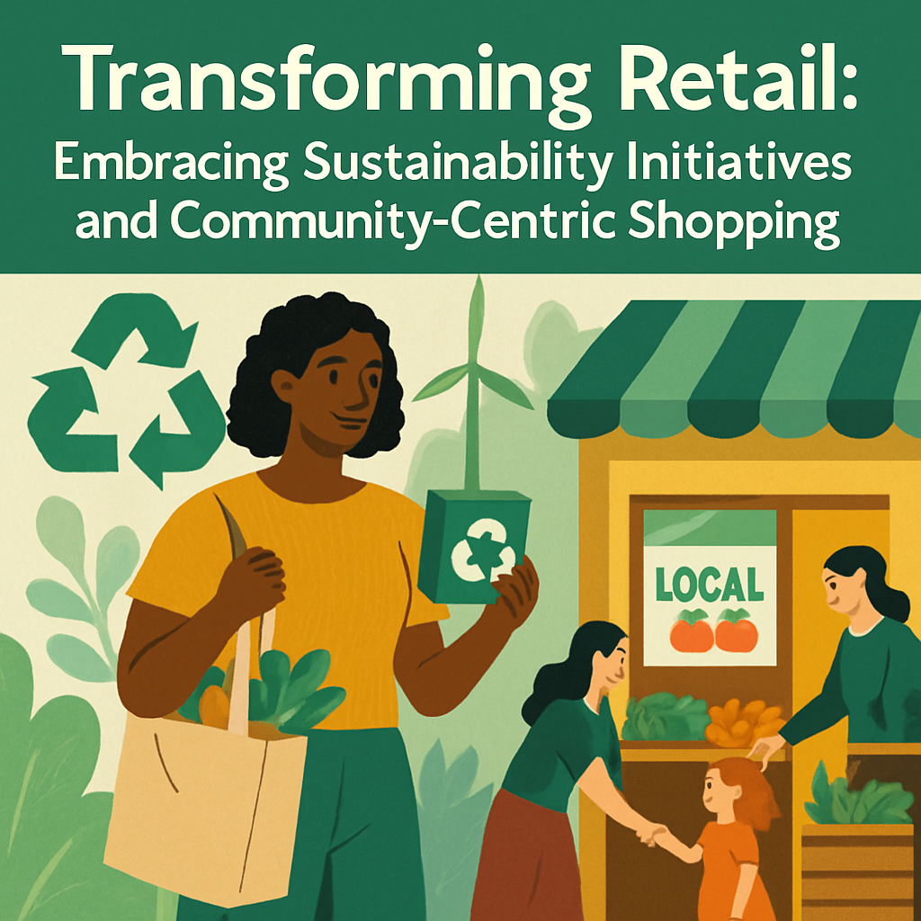 Transforming Retail: Embracing Sustainability Initiatives And Community Centric Shopping