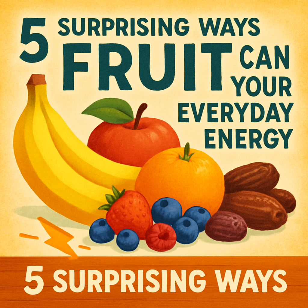 5 Surprising Ways Fruit Can Boost Your Everyday Energy