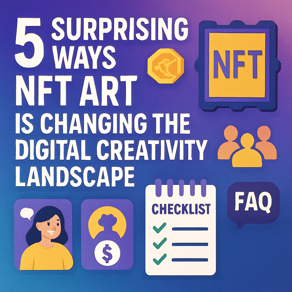 5 Surprising Ways Nft Art Is Changing The Digital Creativity Landscape