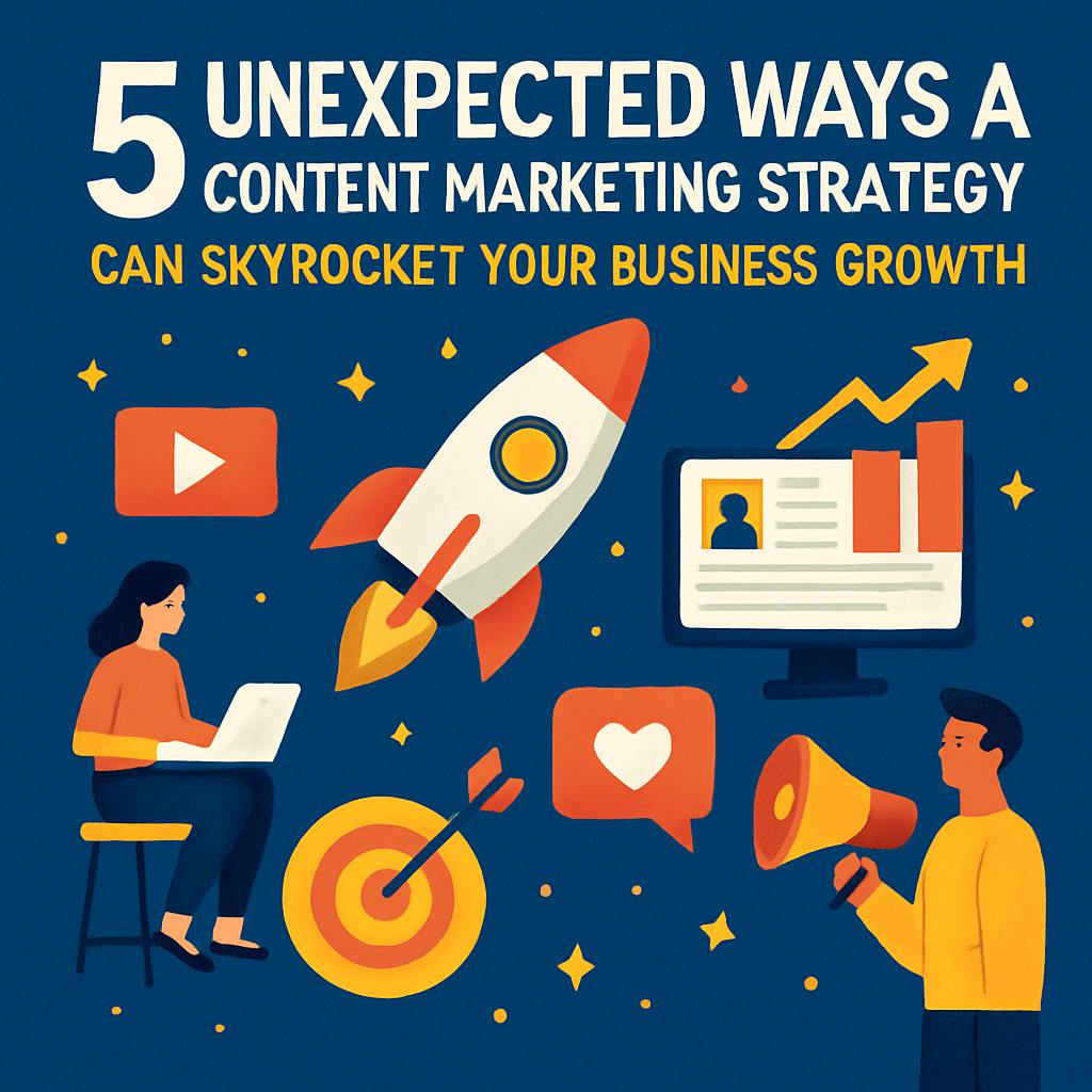5 Unexpected Ways A Content Marketing Strategy Can Skyrocket Your Business Growth