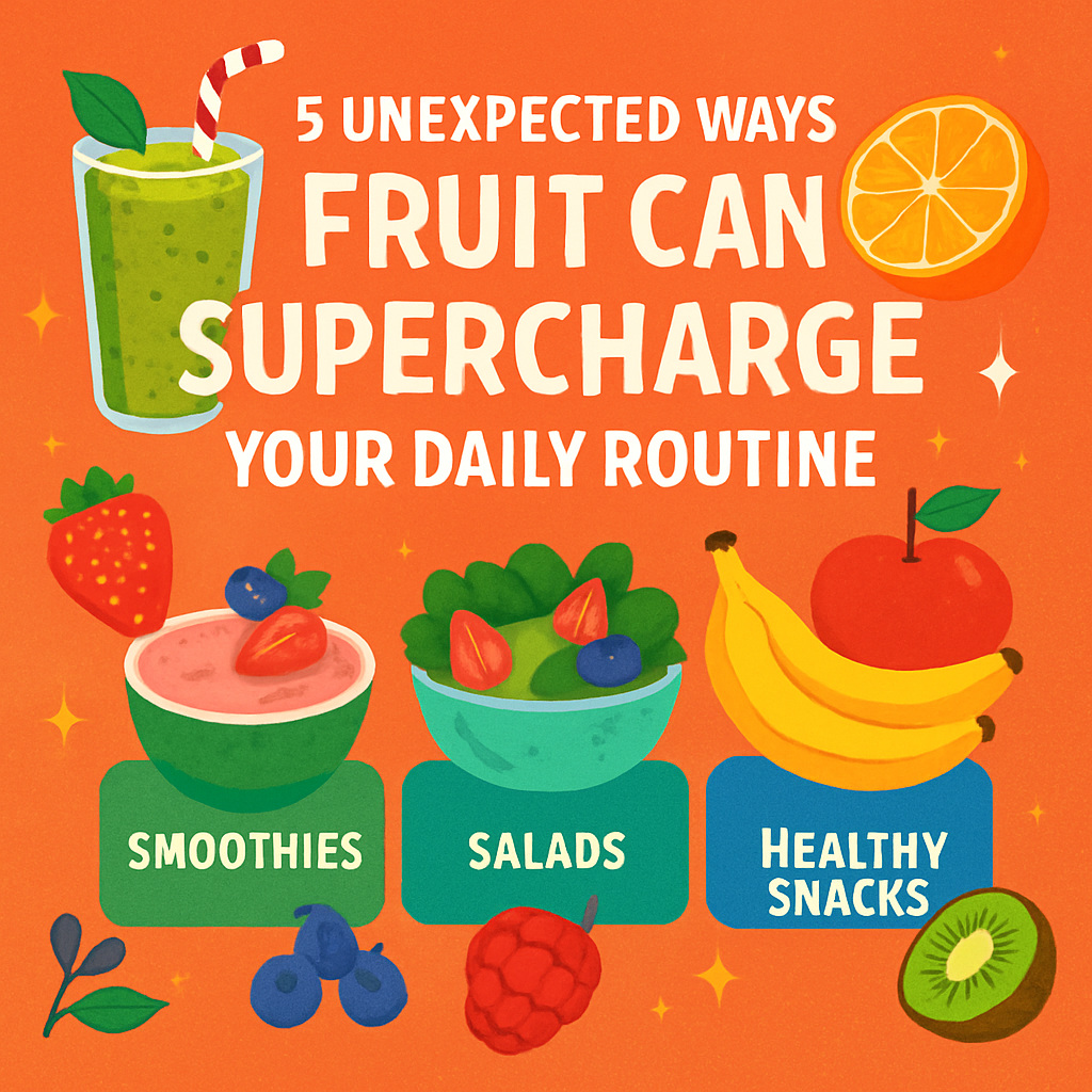 5 Unexpected Ways Fruit Can Supercharge Your Daily Routine