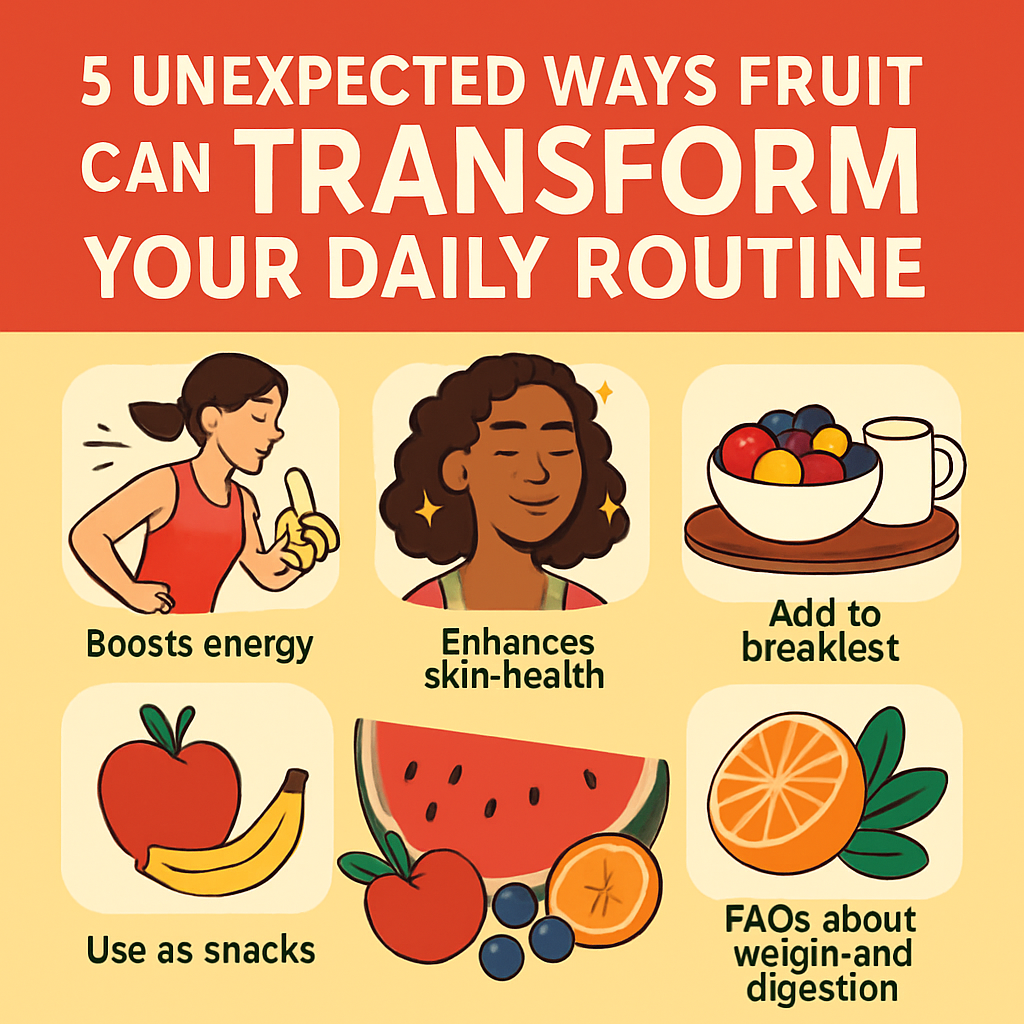 5 Unexpected Ways Fruit Can Transform Your Daily Routine