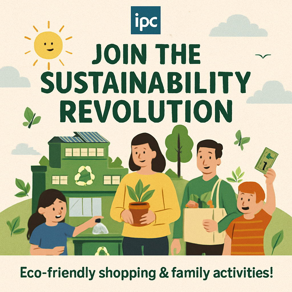 Join The Sustainability Revolution At Ipc Shopping Centre: Family Friendly Shopping Meets Eco Friendly Initiatives