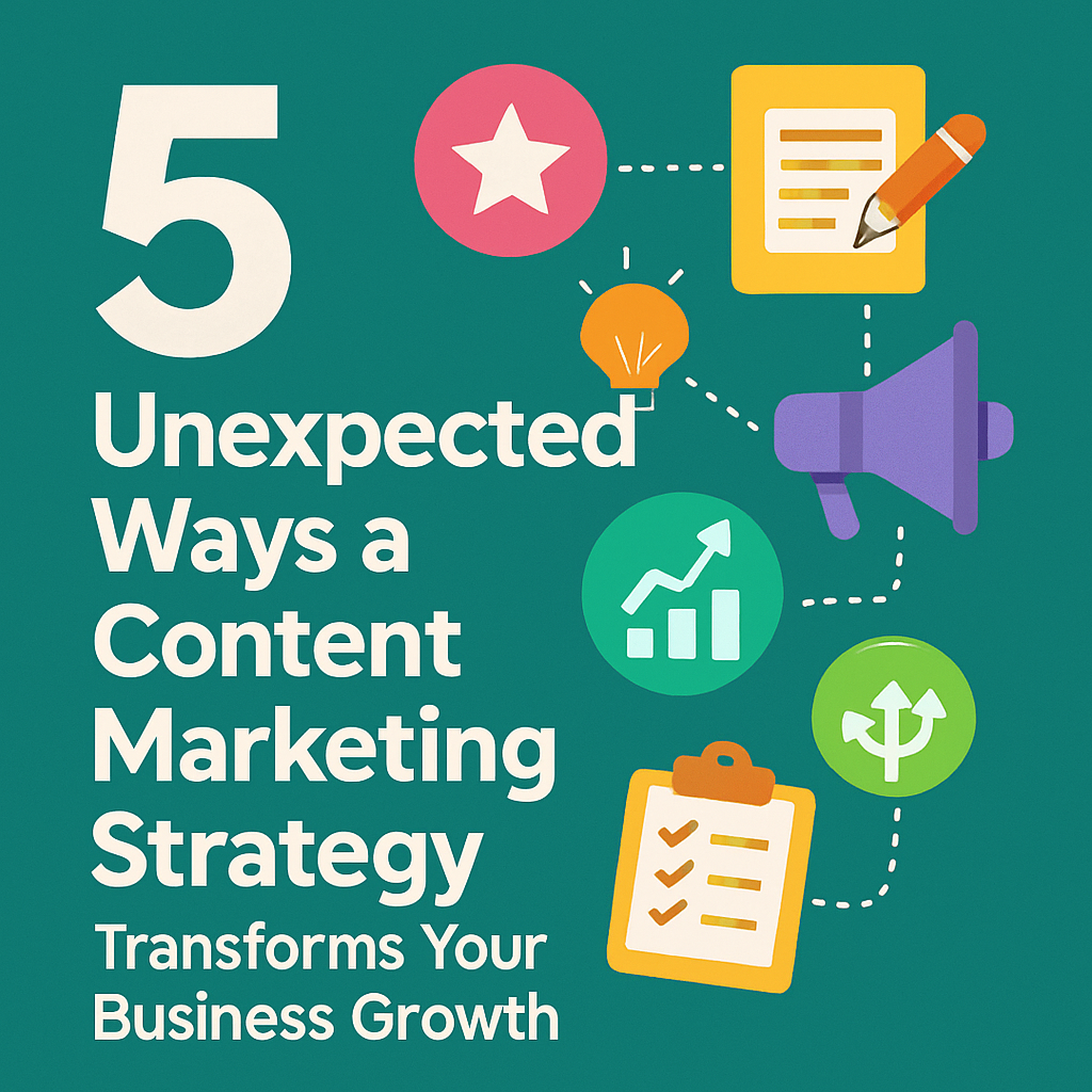5 Unexpected Ways A Content Marketing Strategy Transforms Your Business Growth