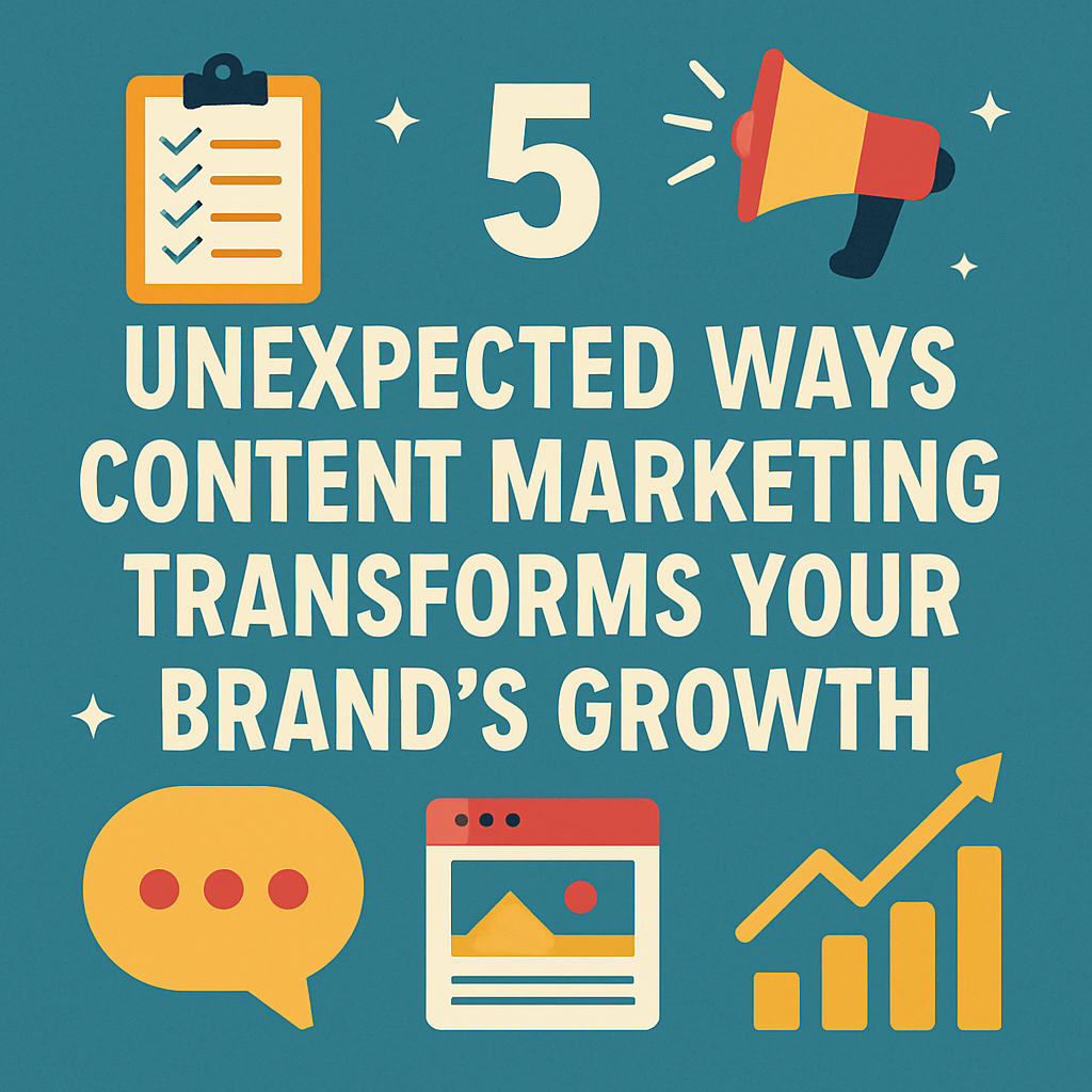 5 Unexpected Ways Content Marketing Transforms Your Brand’s Growth