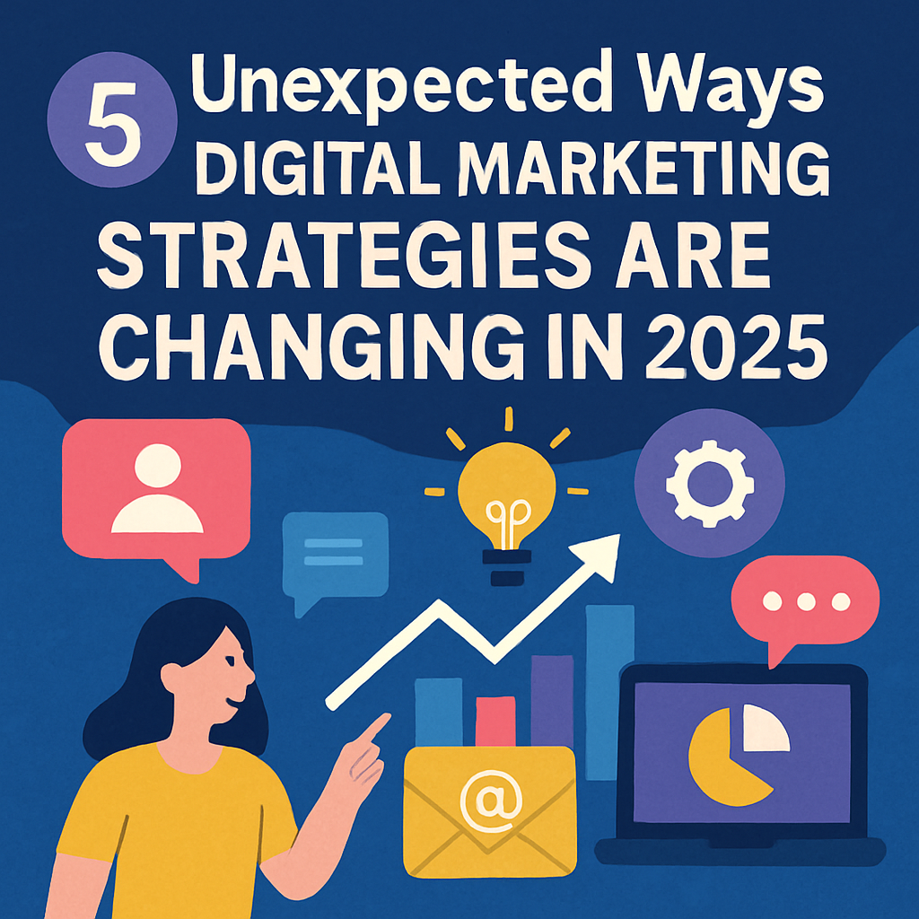 5 Unexpected Ways Digital Marketing Strategies Are Changing In 2025