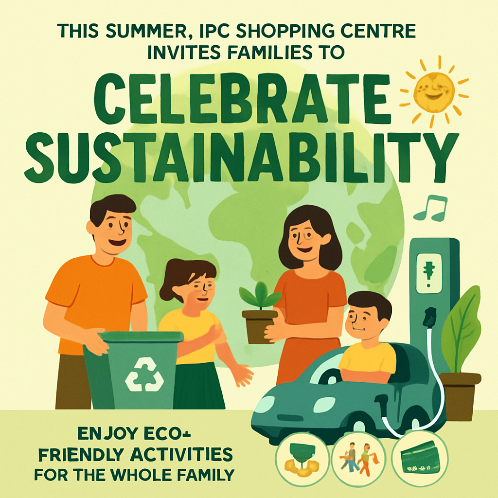 Celebrate Sustainable Family Fun At Ipc Shopping Centre This Summer!