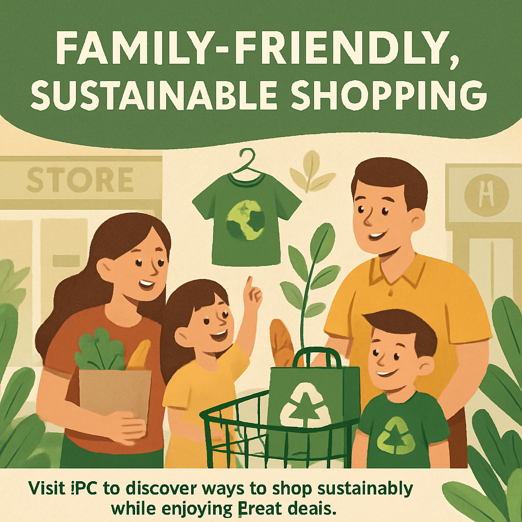 Shop Sustainably: How Ipc Shopping Centre Supports Your Family And The Planet